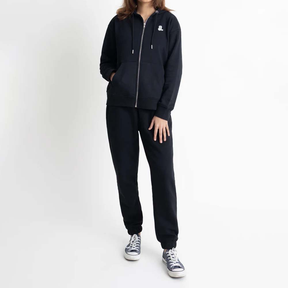 Single Color Zipper Track Suit Women