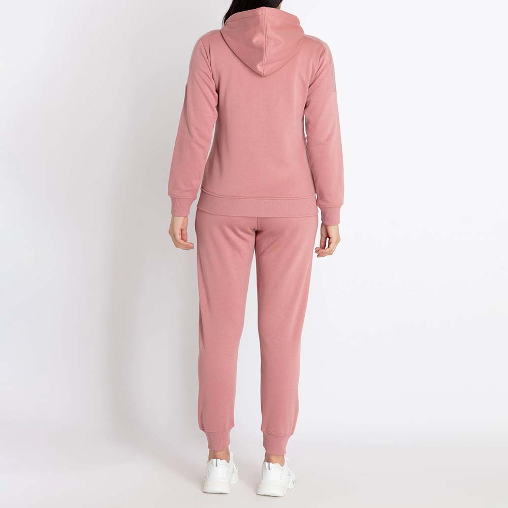 Single Color Zipper Track Suit Women - Image 4