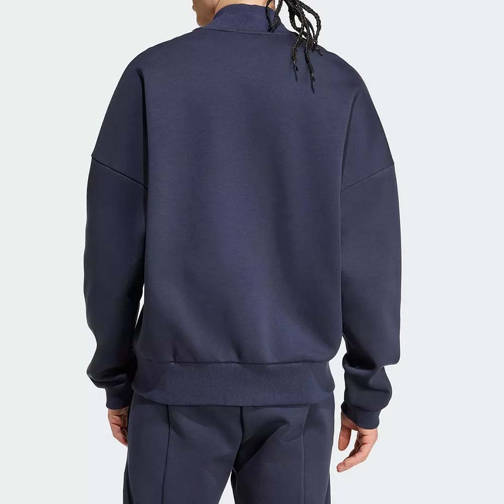 Single Color Zipper Track Suit Men