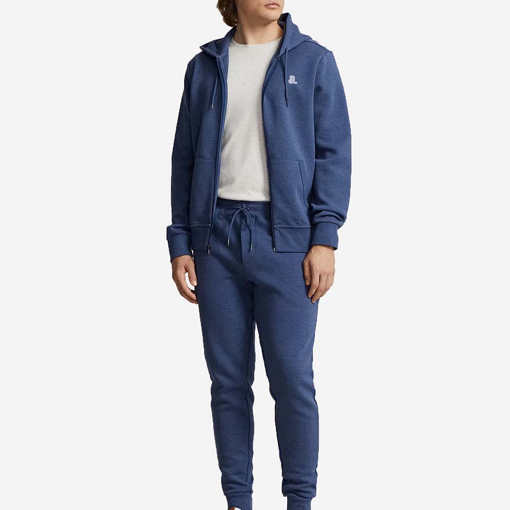 Single Color Zipper Track Suit Men