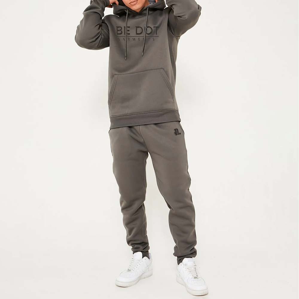 Single Color Pull Over Track Suit Men