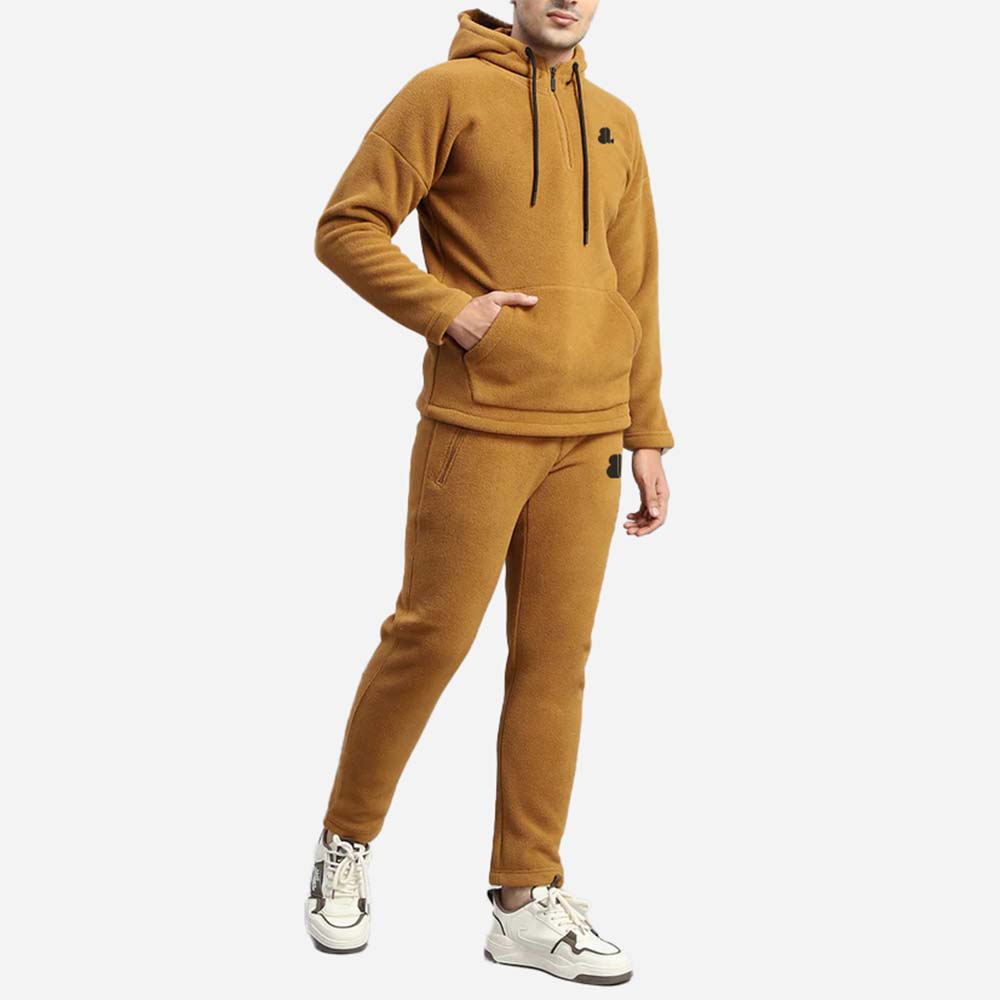 Single Color Pull Over Track Suit Men