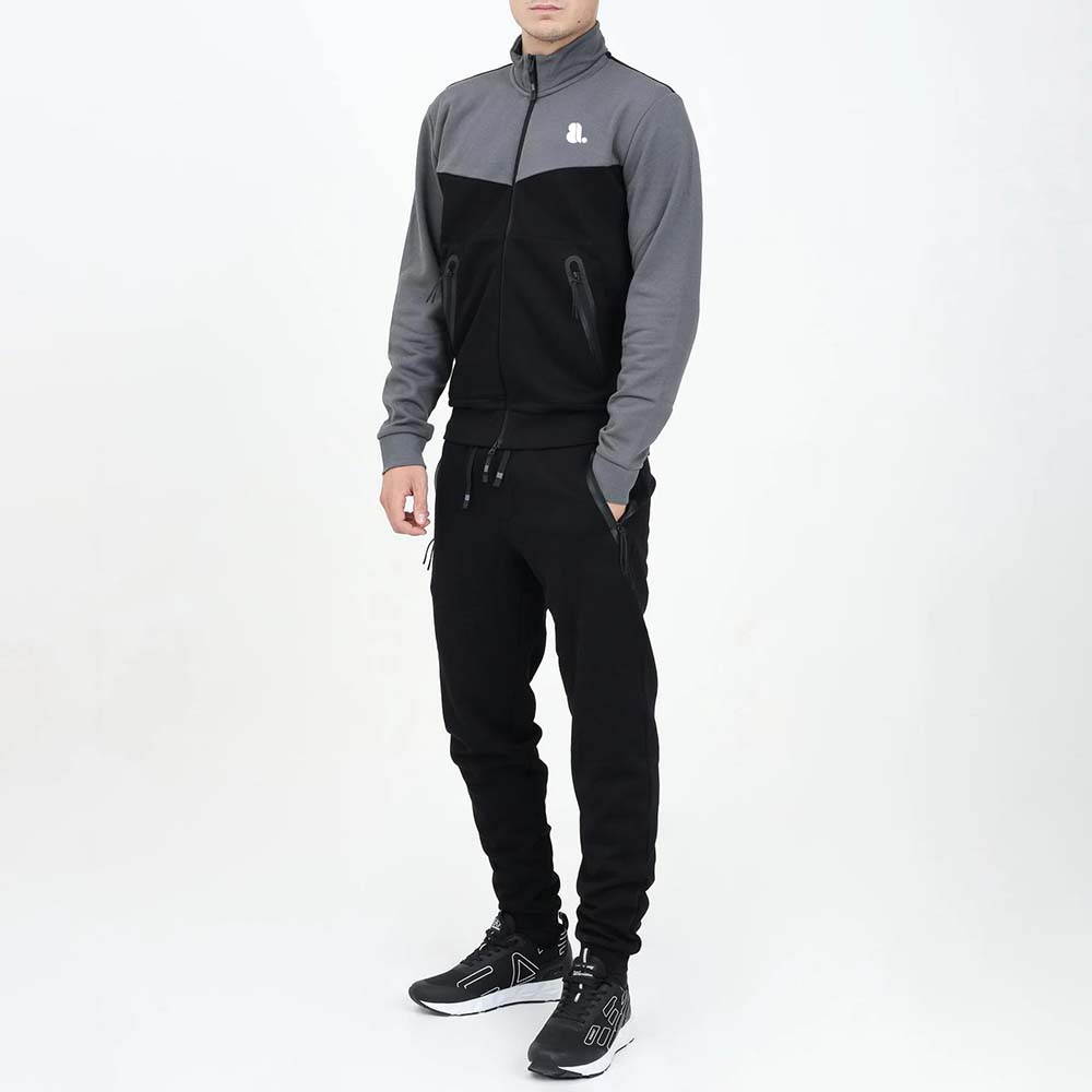 Block Zipper Track Suit Men