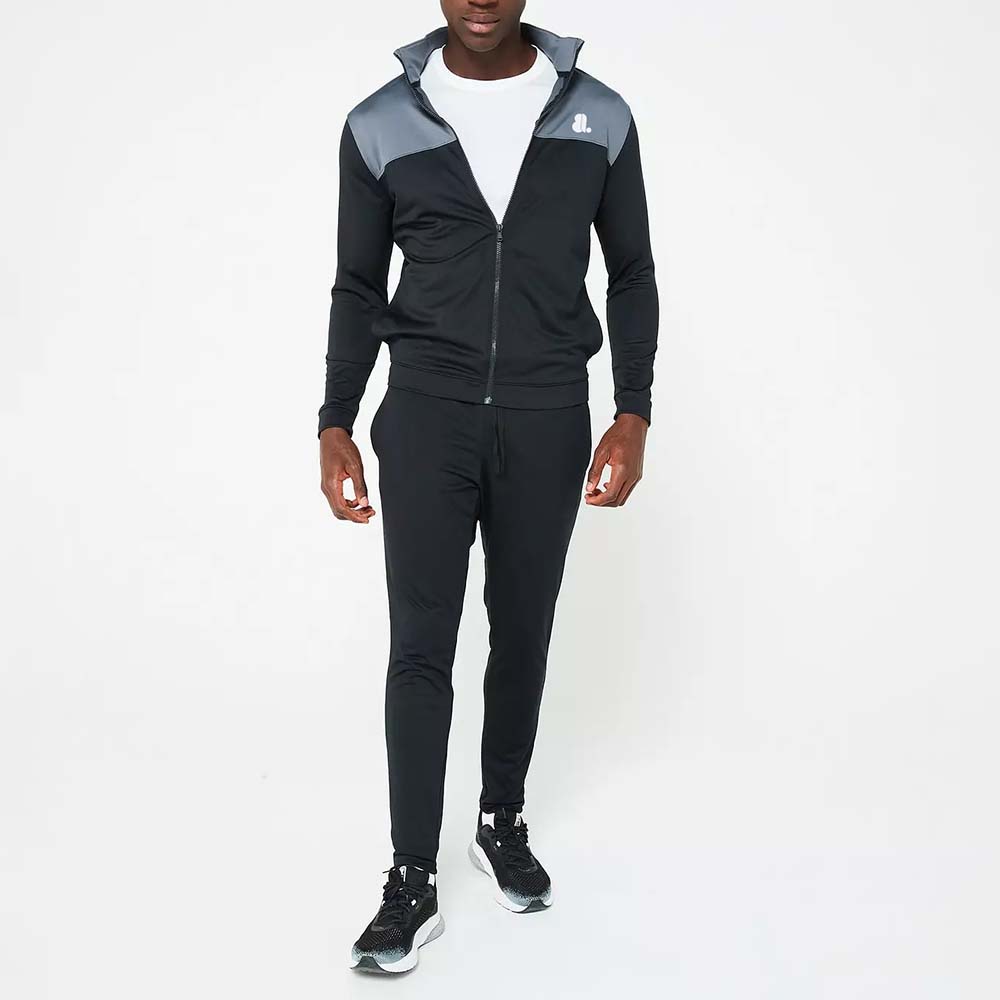 Block Zipper Track Suit Men