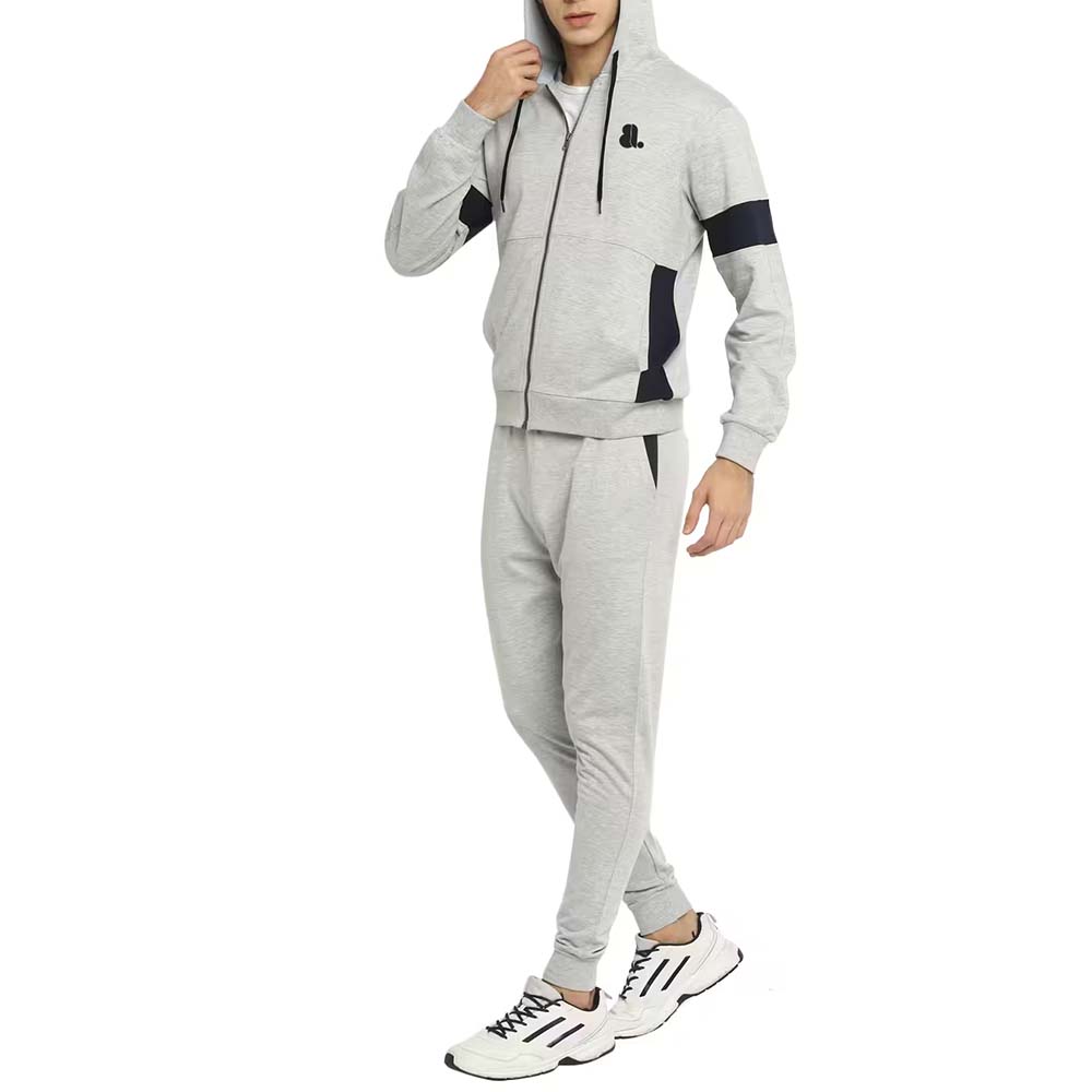 Block Zipper Track Suit Men