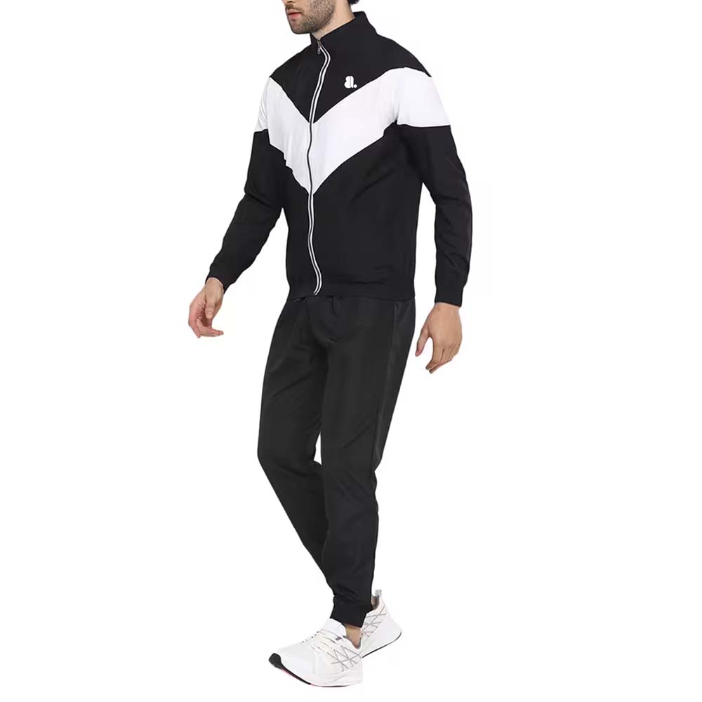 Block Zipper Track Suit Men