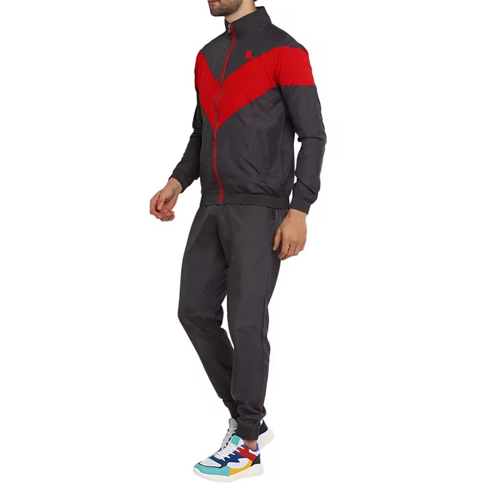 Block Zipper Track Suit Men