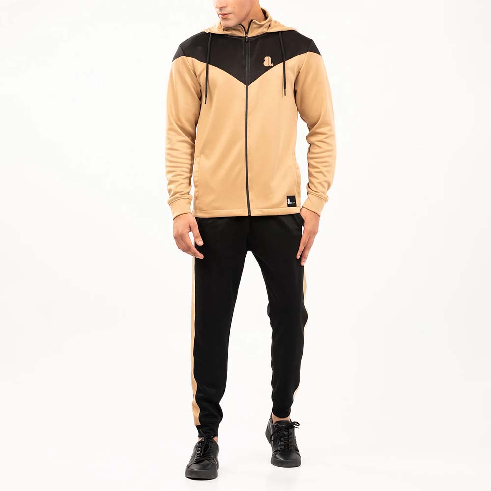 Block Zipper Track Suit Men