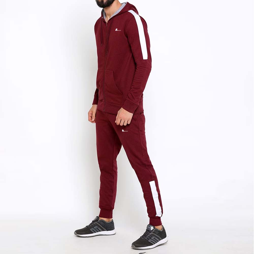 Block Zipper Track Suit Men