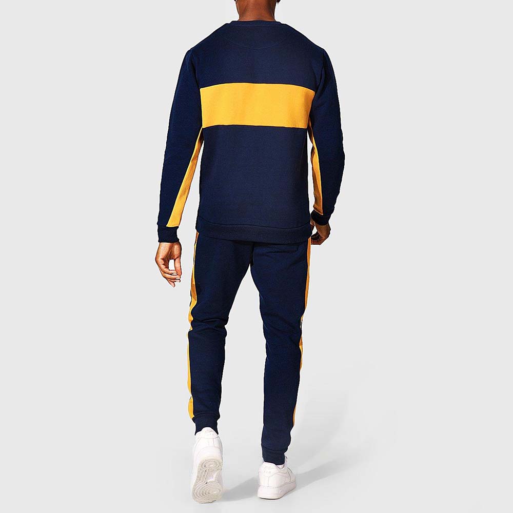 Block Pull Over Track Suit Men