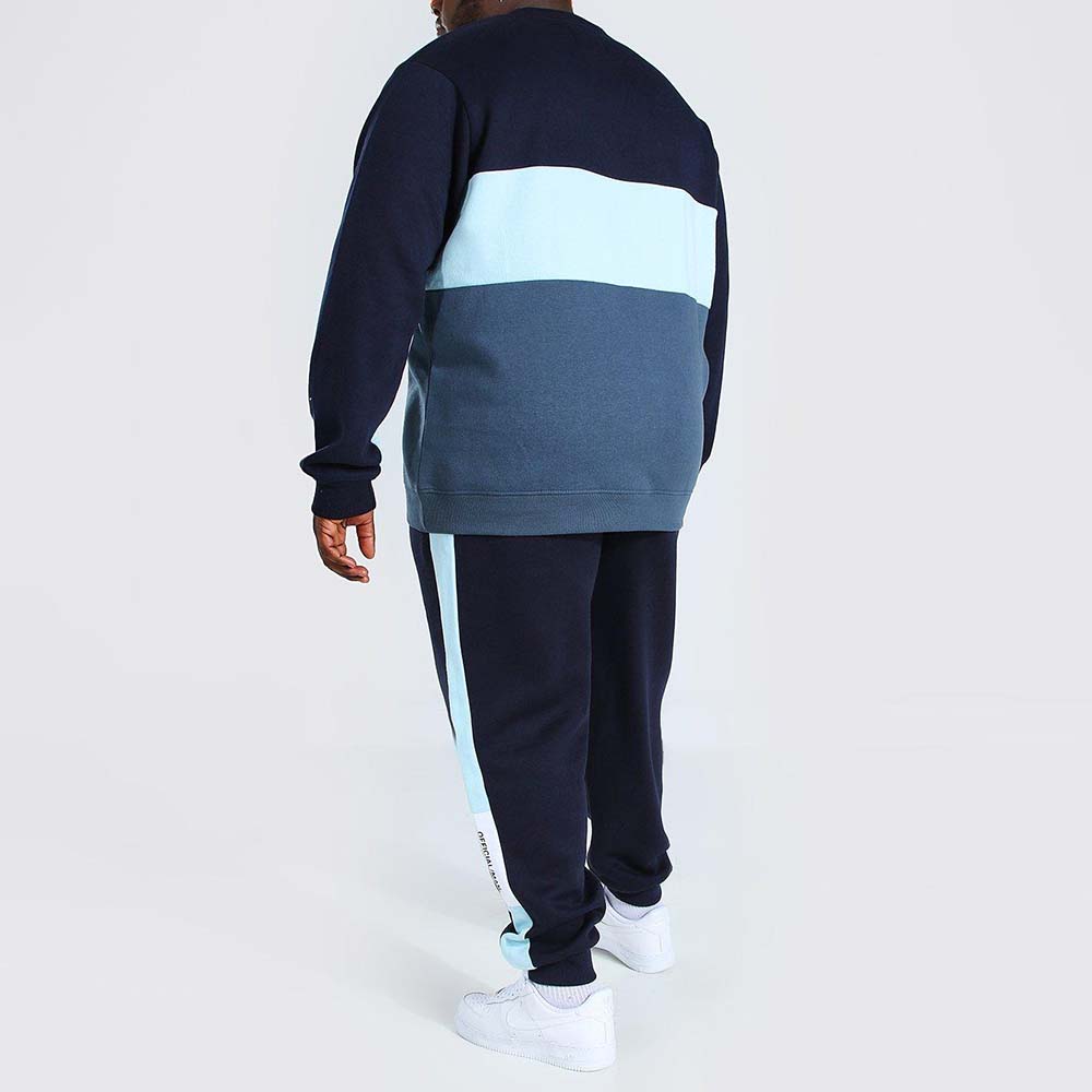 Block Pull Over Track Suit Men