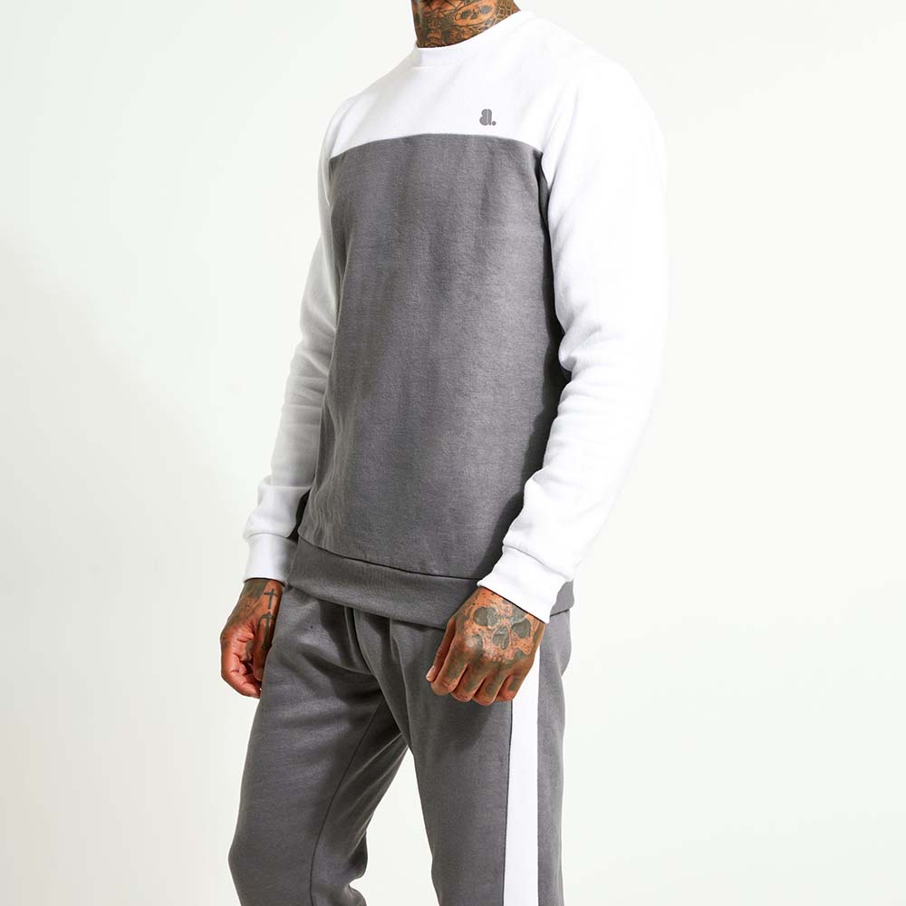 Block Pull Over Track Suit Men