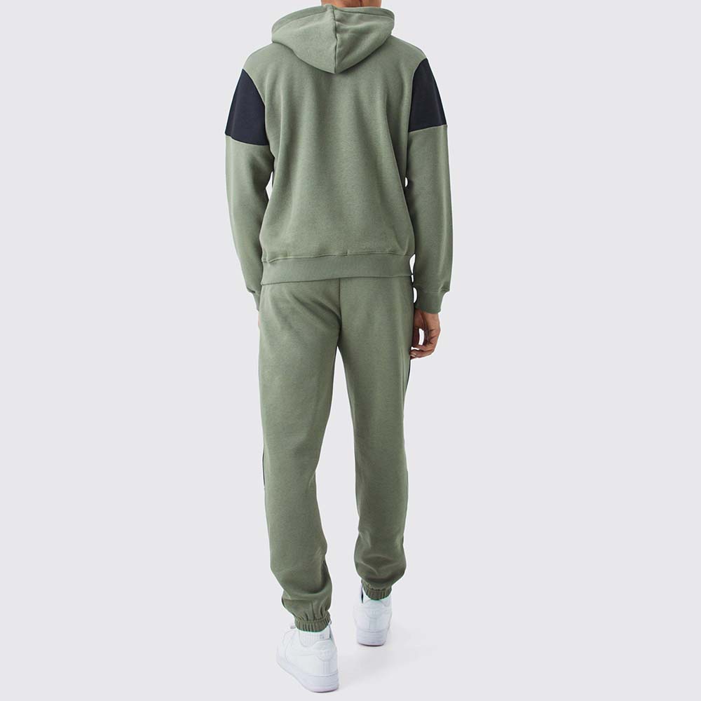 Block Pull Over Track Suit Men - Image 4