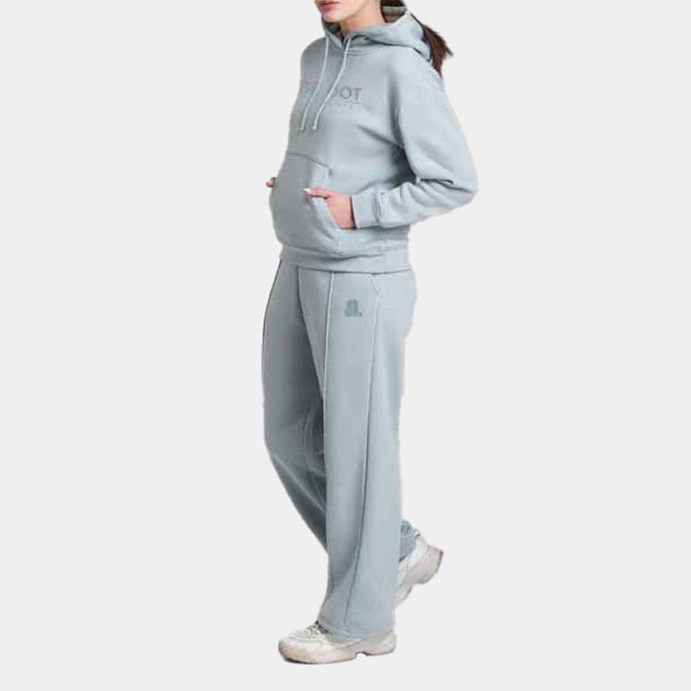Single Color Pull Over Track Suit Women - Image 3