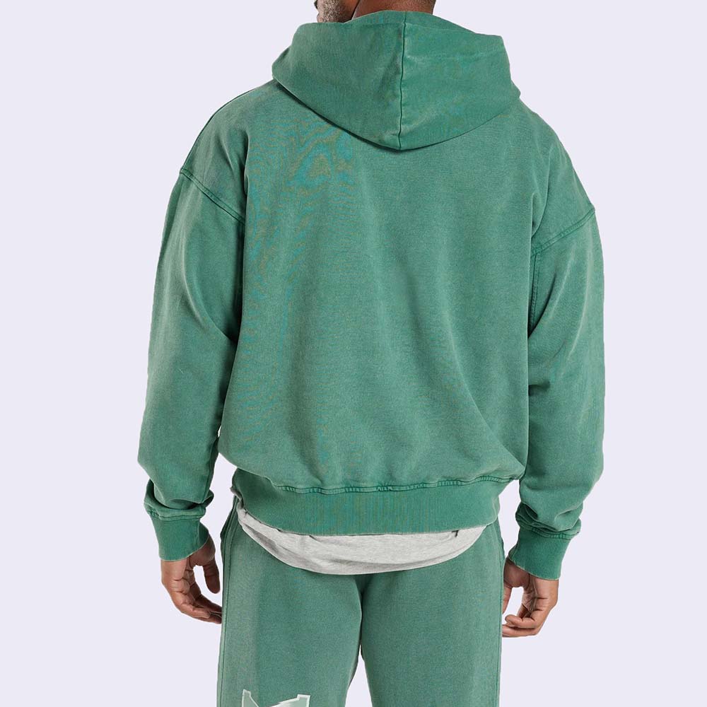 Acid Wash Pull Over Track Suit Men - Image 4