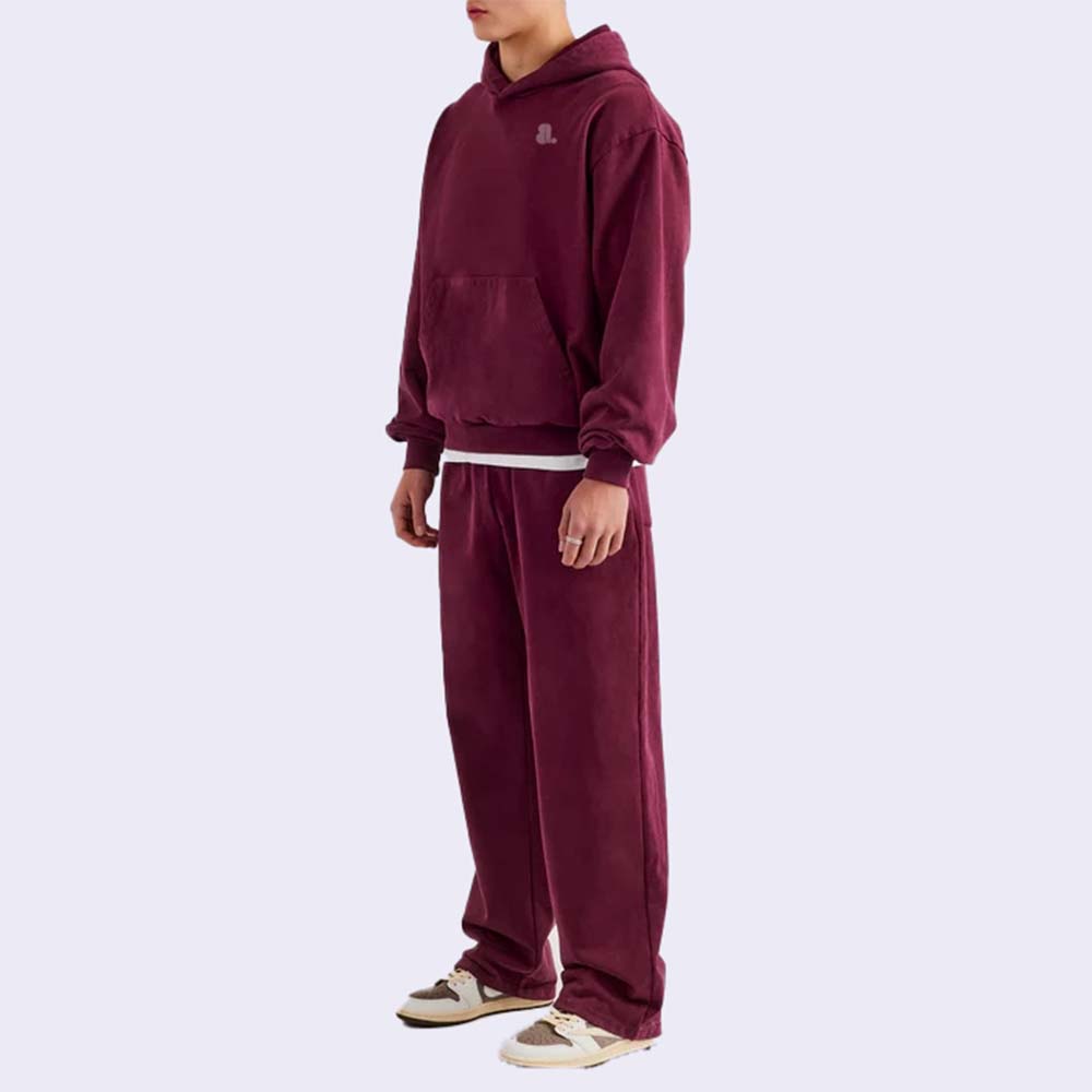 Acid Wash Pull Over Track Suit Men - Image 3