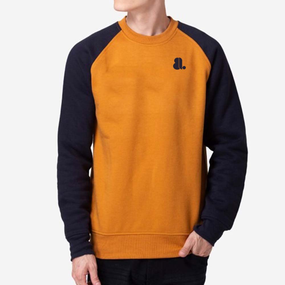 Men Raglan Sweat Shirt