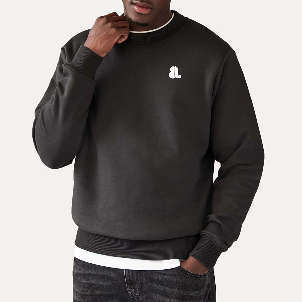 Men Plain Sweat Shirt