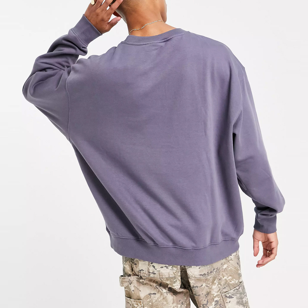 Men Acid Wash Sweat Shirt - Image 3