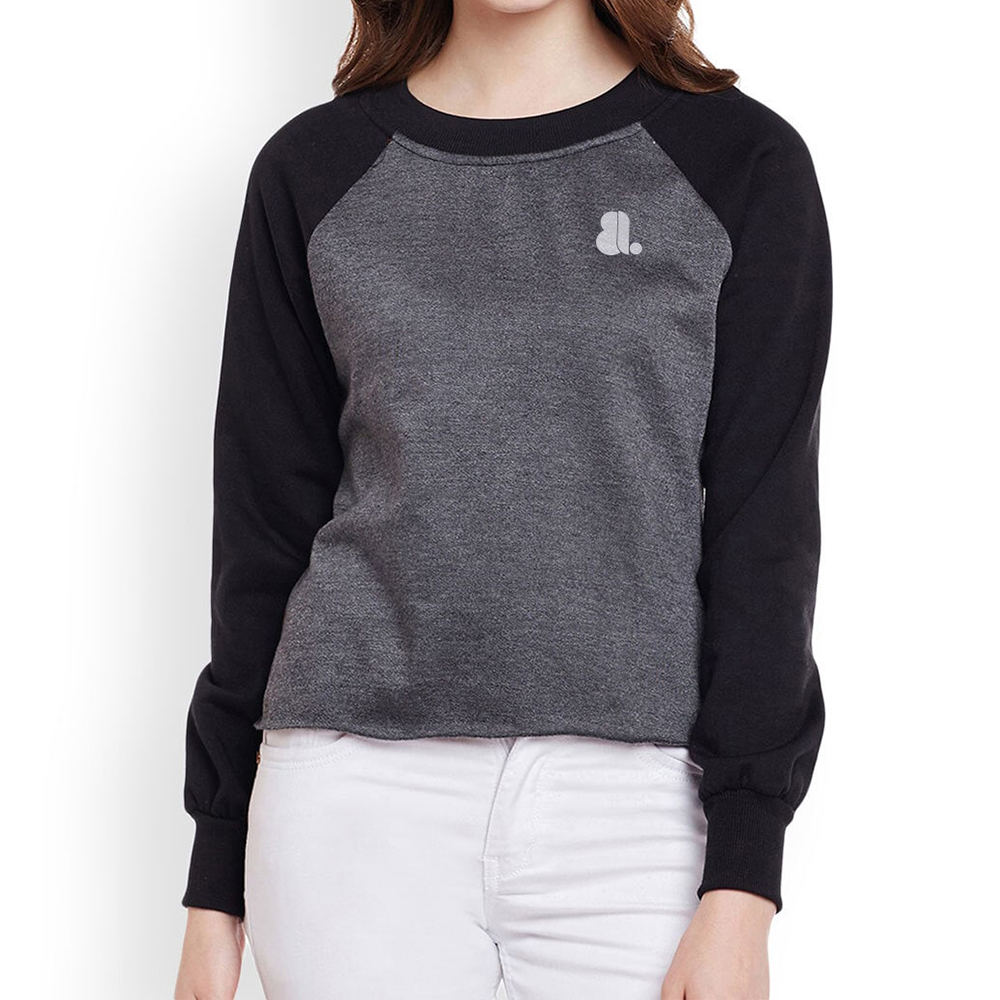 Women Plain Sweatshirt
