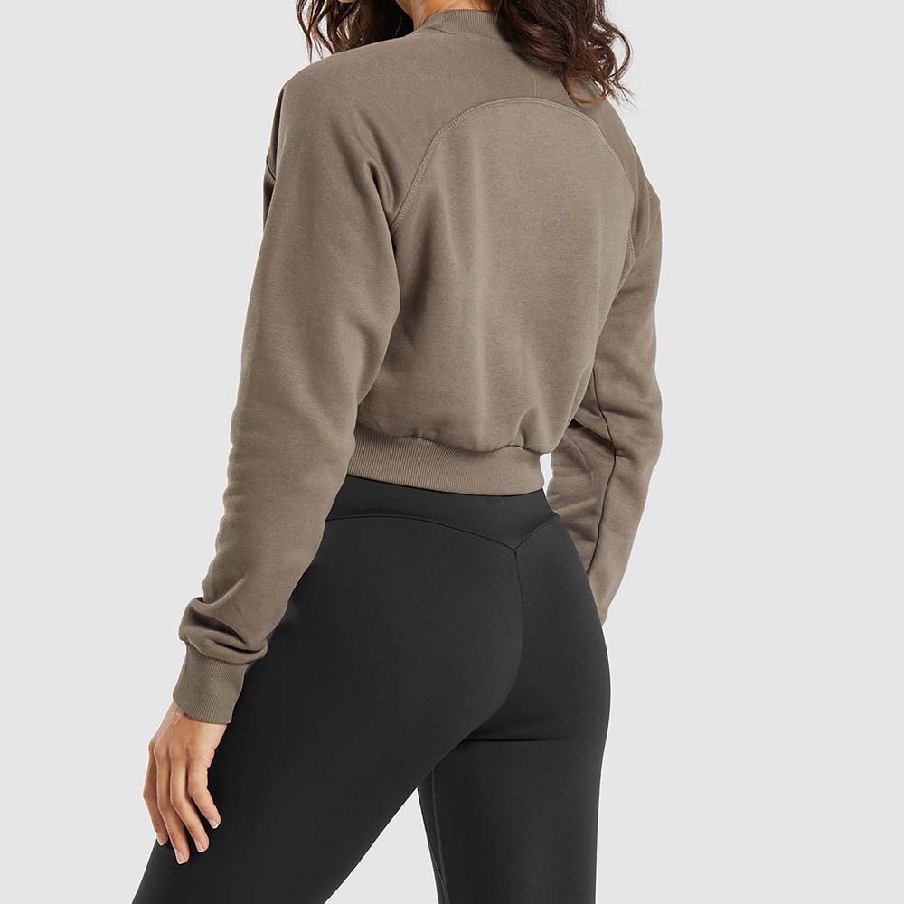 Women Crop Top Sweatshirt - Image 3