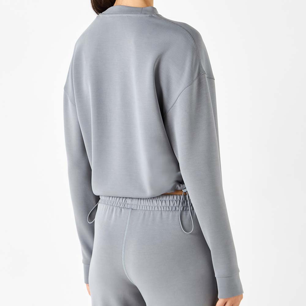 Women Crop Top Sweatshirt - Image 3