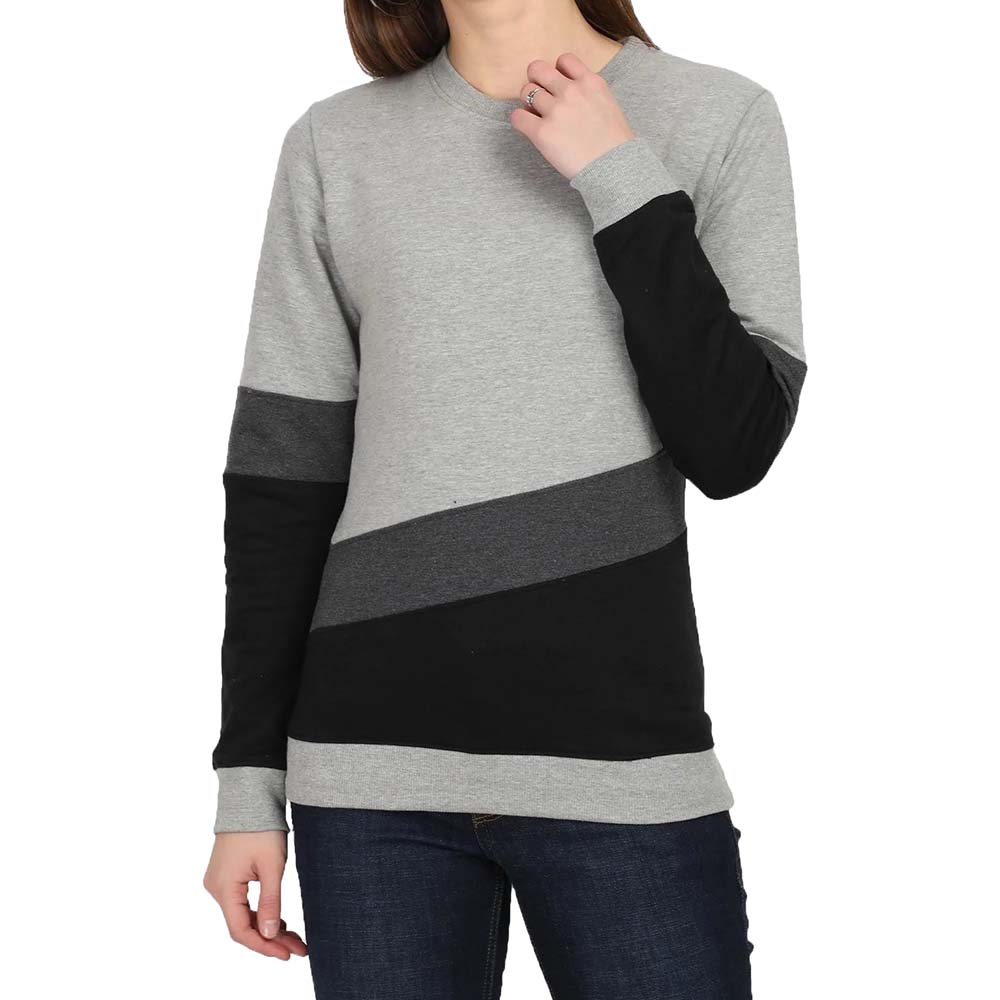 Women Block Sweatshirt