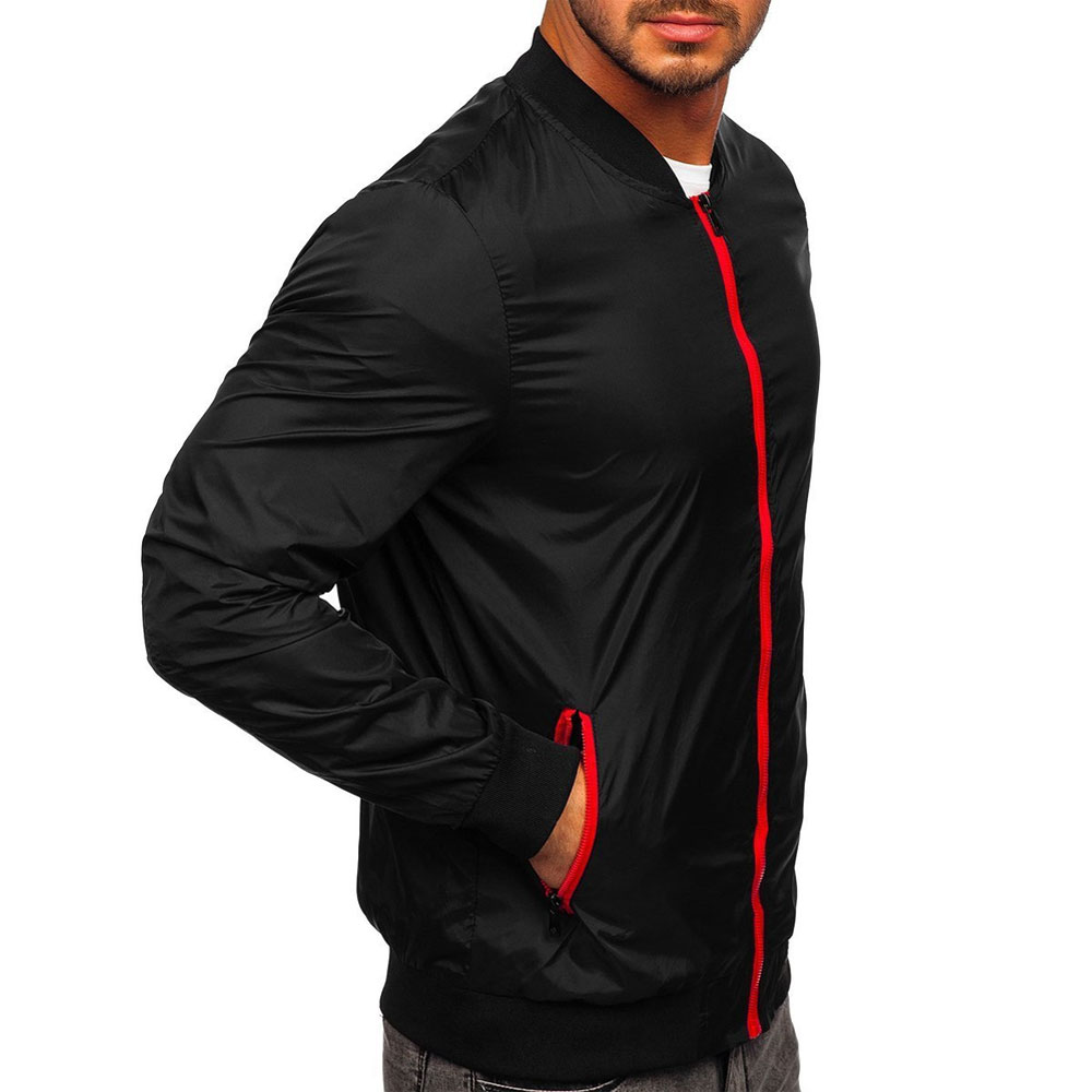 Men Bomber Jacket - Image 4