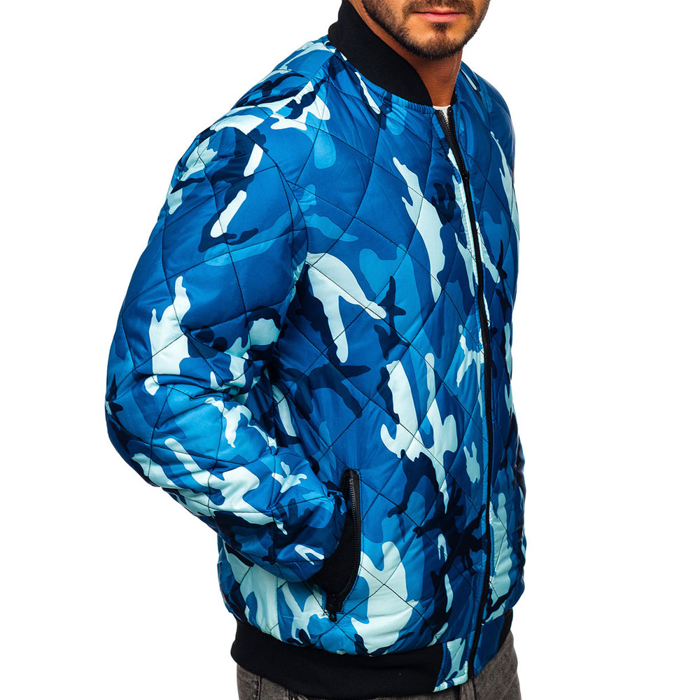 Men Bomber Jacket - Image 3