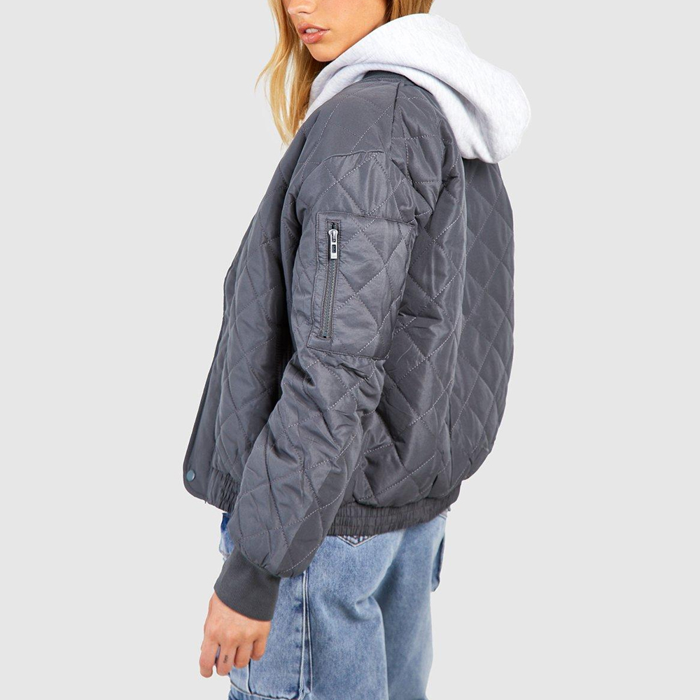 Women Bomber Jacket - Image 3