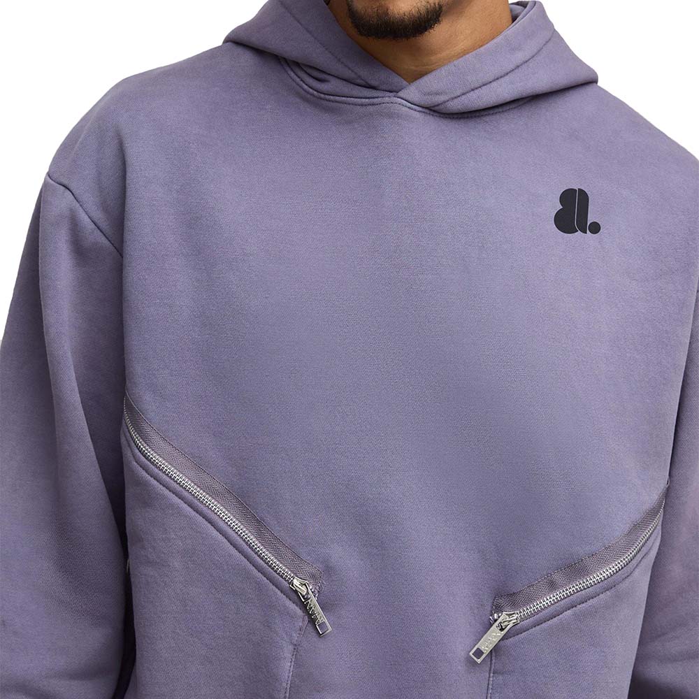 Single Color Pull Over Hoodie Men - Image 6