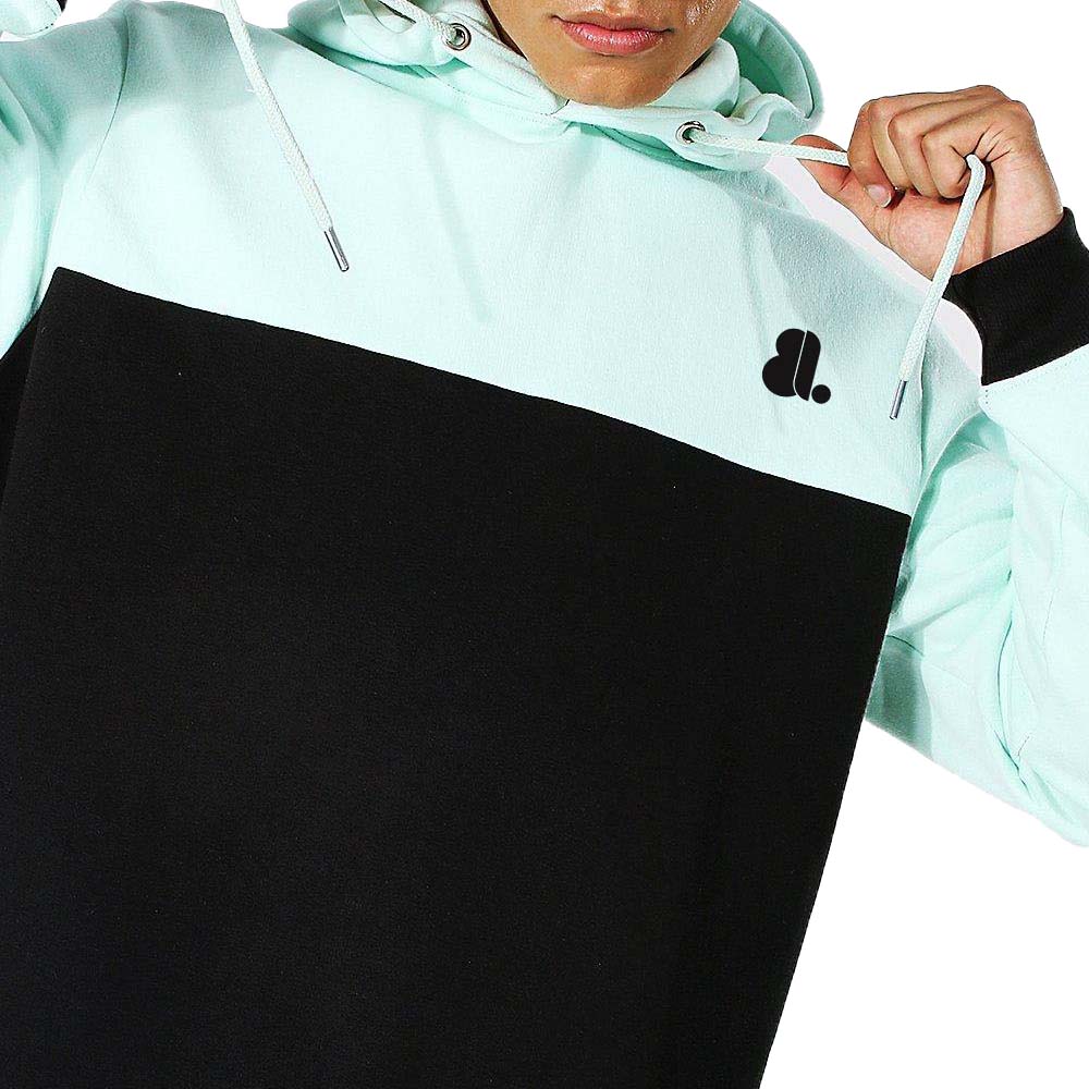 Block Pull Over Hoodie Men - Image 4