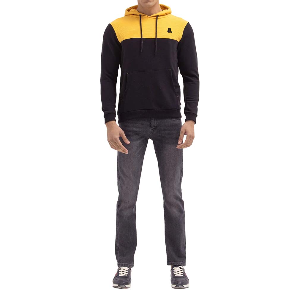 Block Pull Over Hoodie Men