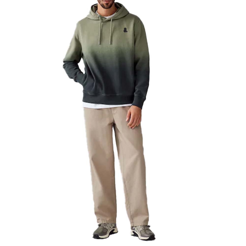 Block Pull Over Hoodie Men