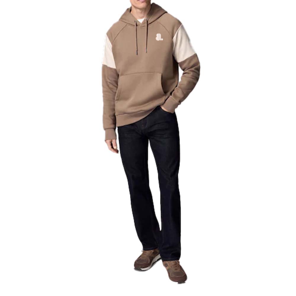 Block Pull Over Hoodie Men