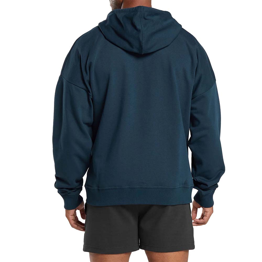 Single Color Zipper Hoodie Men
