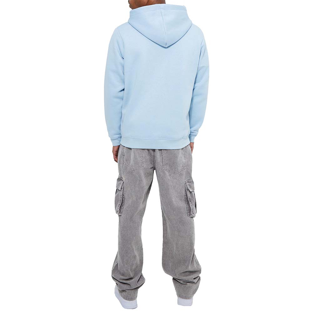 Single Color Zipper Hoodie Men