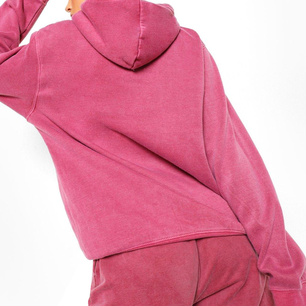 Acid Wash Pullover Hoodie Women - Image 6