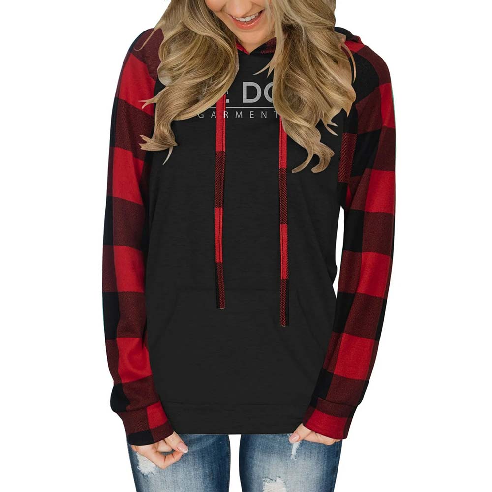 Blok Pull Over Hoodie Women