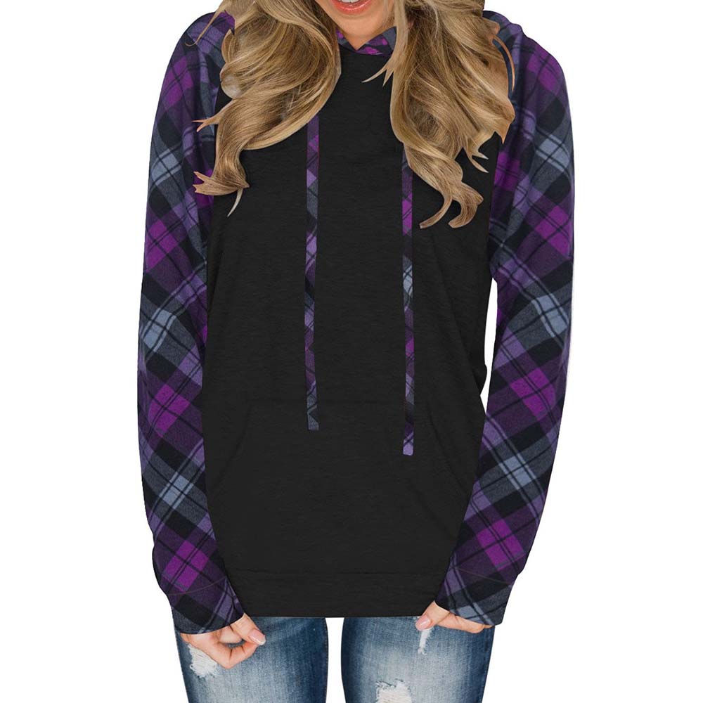 Blok Pull Over Hoodie Women