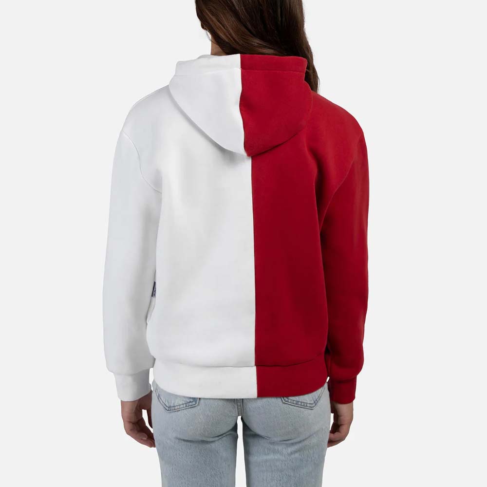 Blok Zipper Hoodie Women