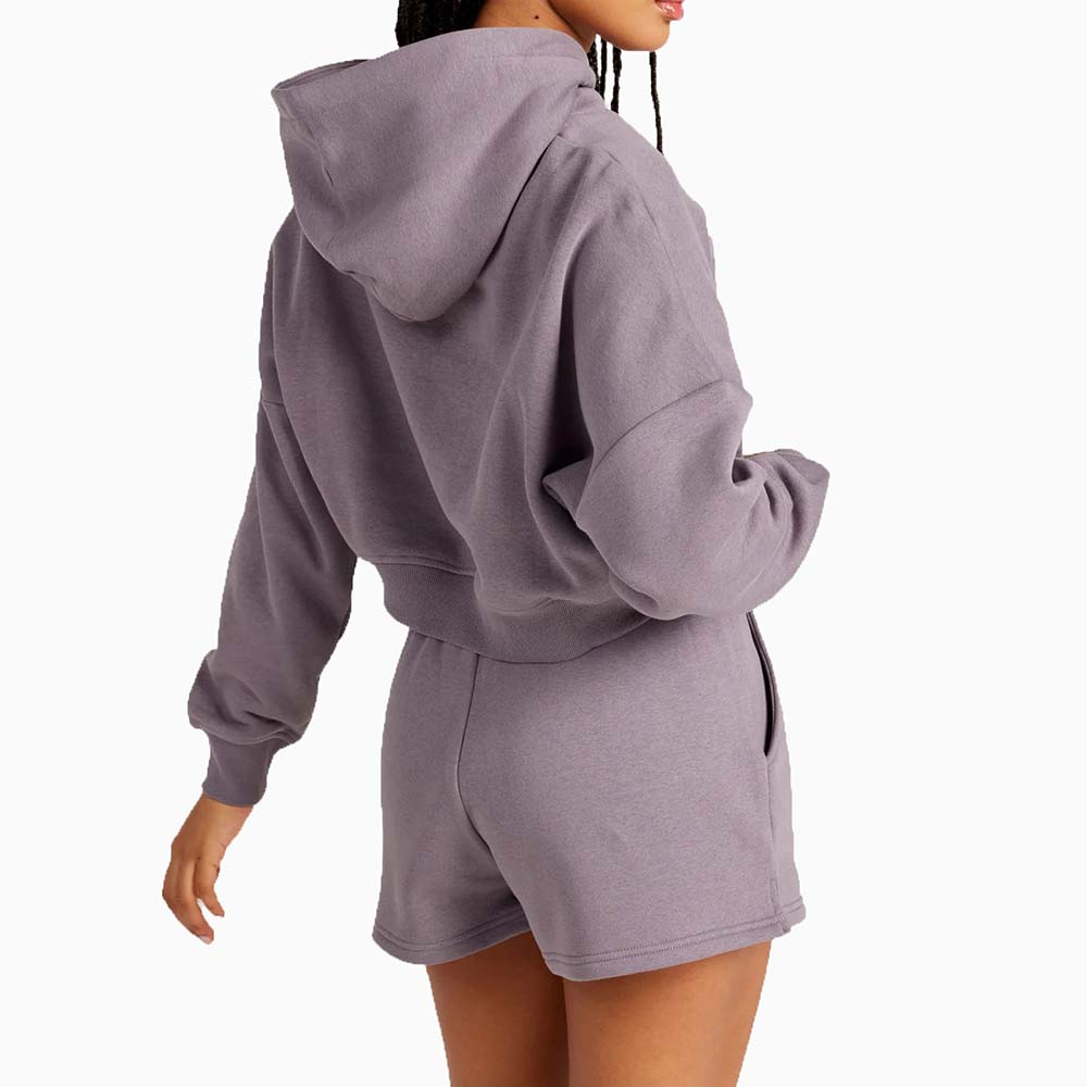 Single Color Pull Over Hoodie Women - Image 3