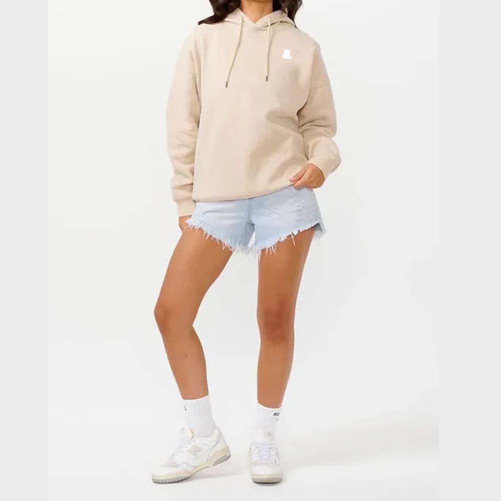 Single Color Pull Over Hoodie Women