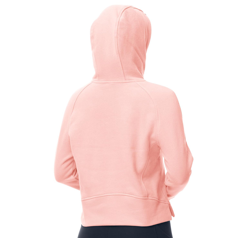 Single Color Zipper Hoodie Women - Image 4
