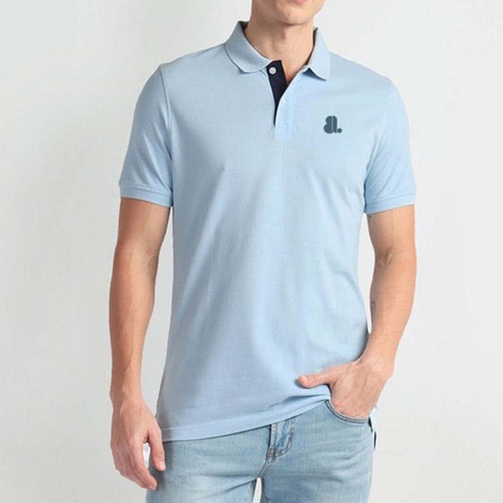 Casual Short Sleeves Polo Shirt Men