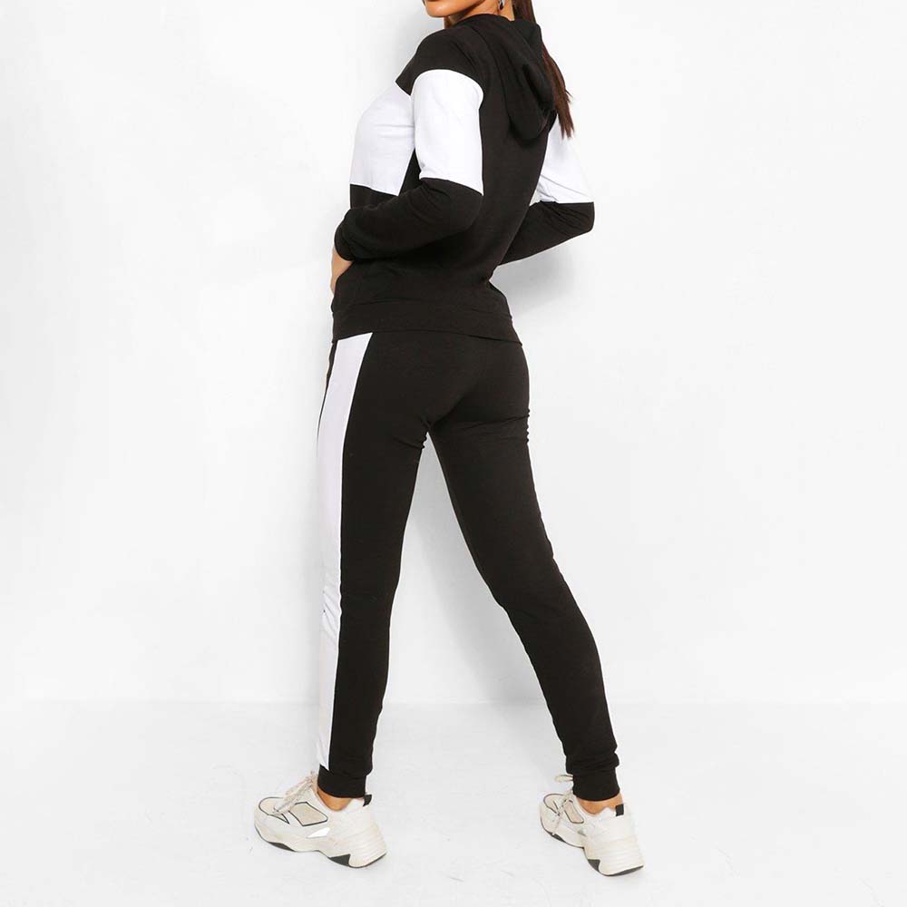 Block Pull Over Track Suit Women