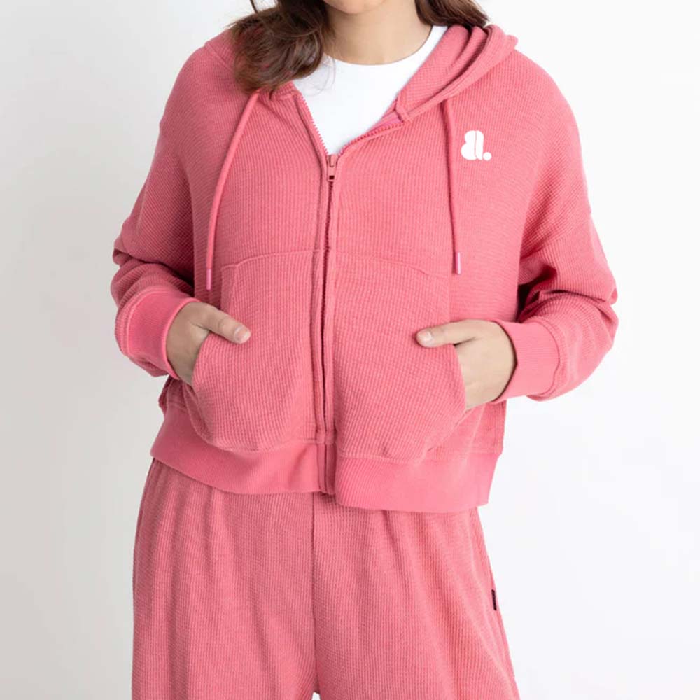 Single Color Zipper Track Suit Women