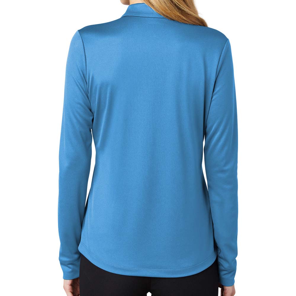 Women Long Placket Sleeve T-Shirt