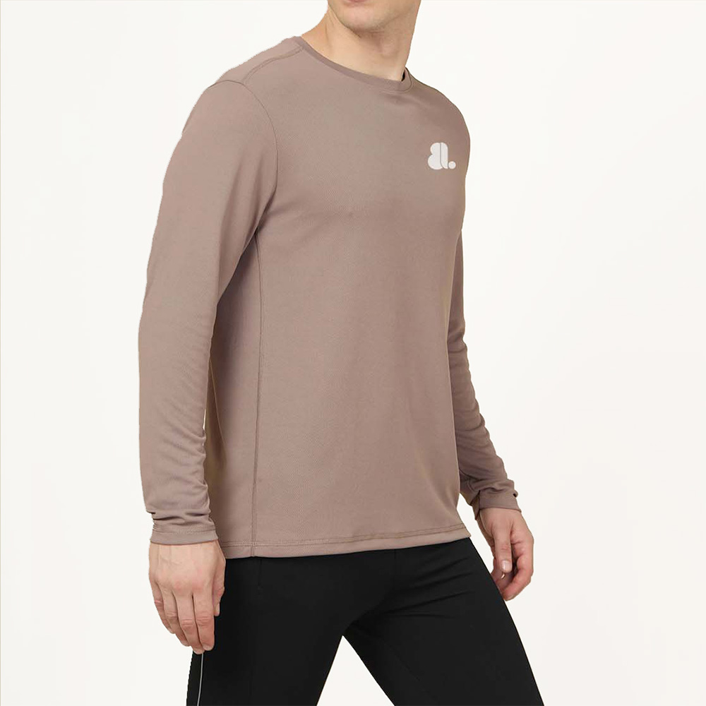 Men Round Neck Long Sleeve Tee - Image 4