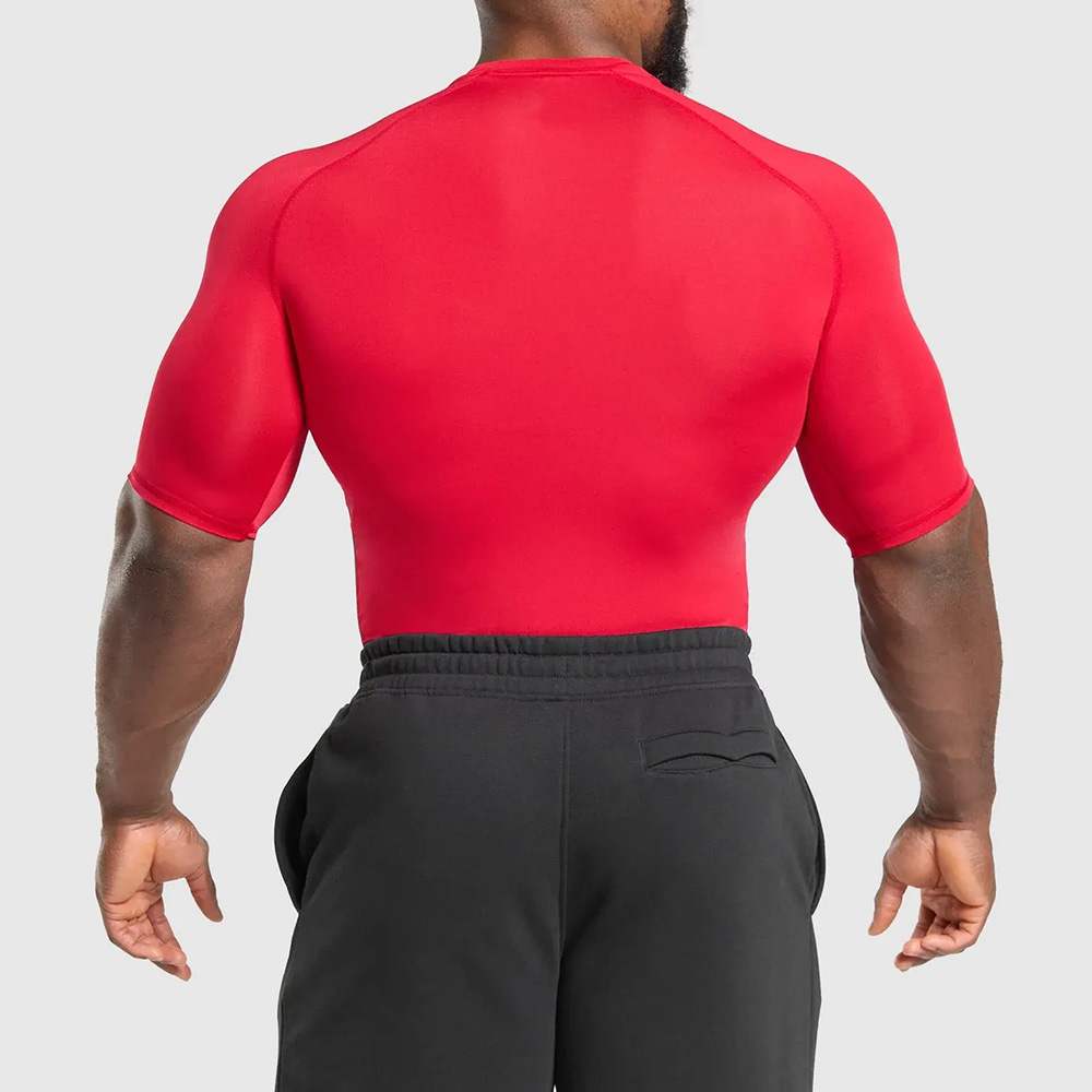 Men Muscle Fit Long Sleeve Tee